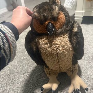 Melissa & Doug Realistic Plush Owl